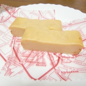 ノンオイル☆豆腐とヨーグルトと米粉のチーズケーキ風